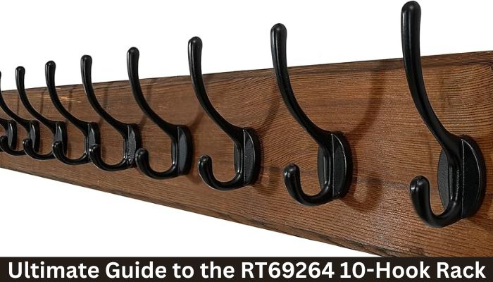 rt69264 10 hook rack